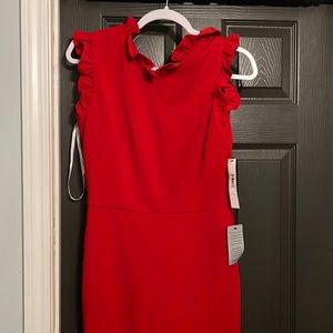 Maggie London Red Pantsuit